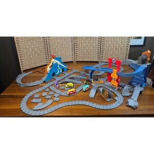 Thomas & Friends Fold & Go Playset Lot + Extra Track